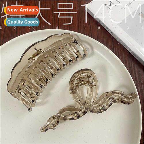Acrylic grasp clip oversized shark clip advanced sense hair