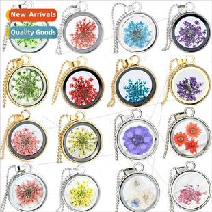 women multi flower Europe round creative silver purp popular