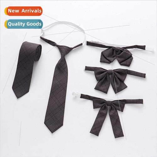 JK Bow TieStudentStudent Bow AccessoriesDark me Check Bow Ti