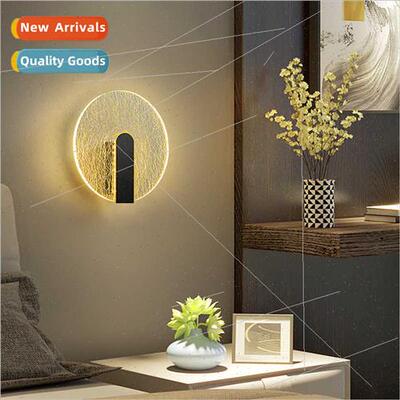Modern light luxury acrylic bedside wall lamp art design cra