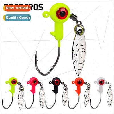 LUYA Lead Head Hooks Weighted Soft Fish Lead Head Hooks Anti