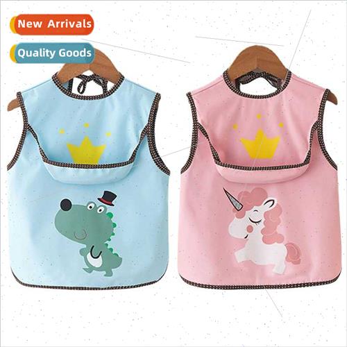 Baby eating bibs children waterprocoveralls men women summer