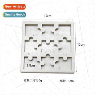 Cake mini jigsaw puzzle silicone grinder cake decorating bak