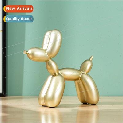 Balloon dog ornament resin crafts home decorations TV cabine