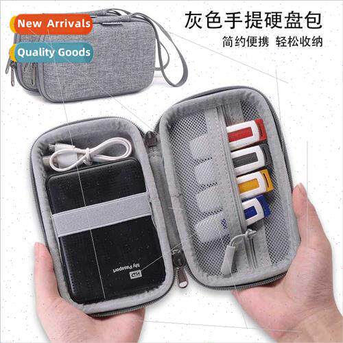 Mobile Hard Disk Bag Headphone Data Cable Organizer USB Flas