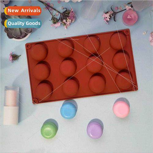 12 flat bottomed semi-circular 131 chocolate biscu cake mold