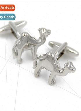 High-grade camel-shaped cufflinks Polished high- personalize