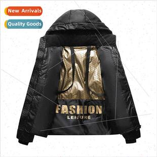 Black gold cotton clothing graphene cotton bread clothing fa