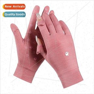 feeling female B134 Sunscreen thin ice summer driving gloves