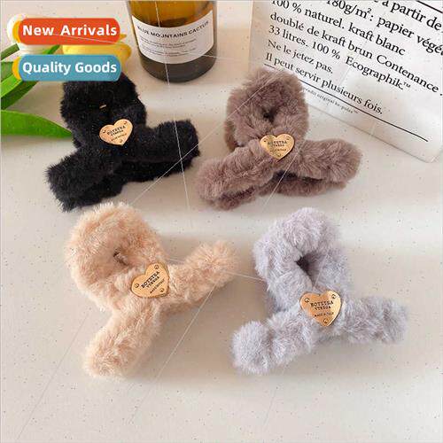 love plush hair accessories fall winter plate hair hair grip
