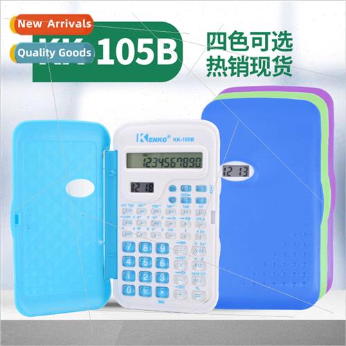 KK105B Calculator wh Flip-up d Function Calculator Student E