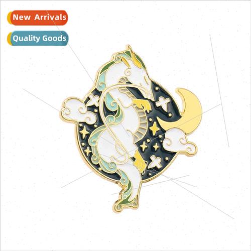 New Japanese Anime Chihiro Oil Drop Badge Brooch