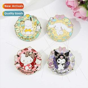 Student Cute Badge Cartoon Premi Sanrio Kurome Brooch