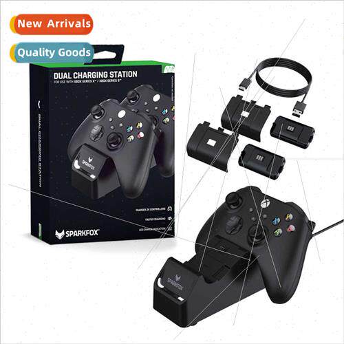 XBOX SeriesxDual Power Dual Charger Wireless Grip Dock + Bat