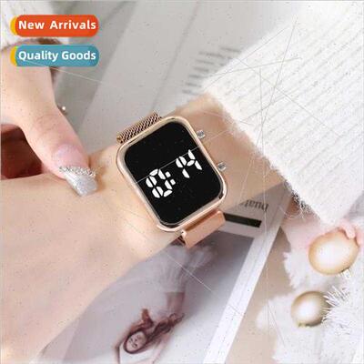 New square electroplated alloy 适用AppleLED electronic watch