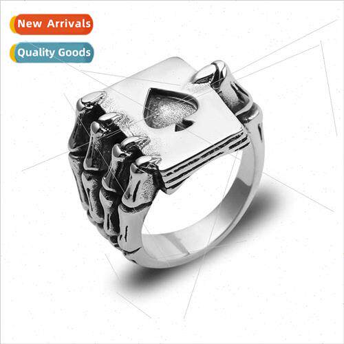 Europe Uned States retro men tanium steel ring influx men do
