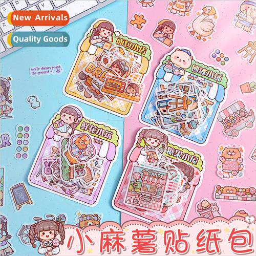 Small sweet potato handbook sticker set guca handbook sticke