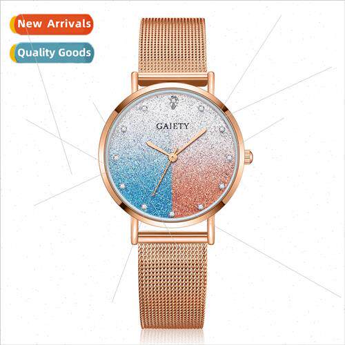 New ladies quartz watch Korean ladies mesh bquartz watch fas