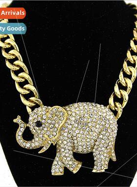 Europe necklace alloy necklace diamonds women elephant neckl