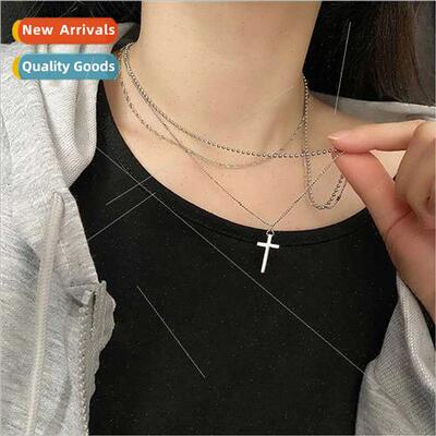 Korea ins cold wind round bead chain elegant sense accessori