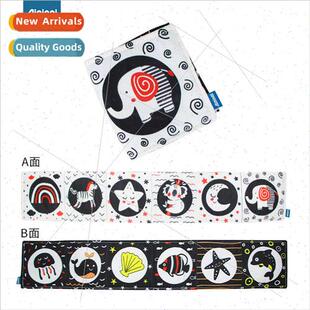 New baby bed surround cloth book baby early education animal