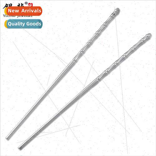 lver jewelry silver chopsticks foot silver 999 lotus head ba