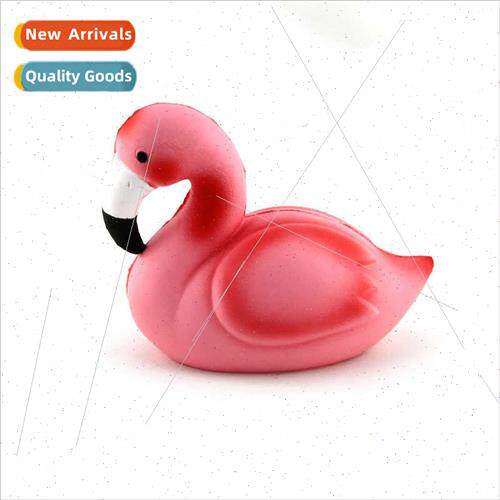 squishypu flamingo slow rebound toys sss relief vent pinch p