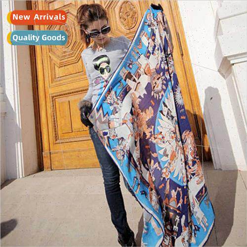 2023 Wangfei Chilli Pepper Myth Printed Sunscreen Beach Twil