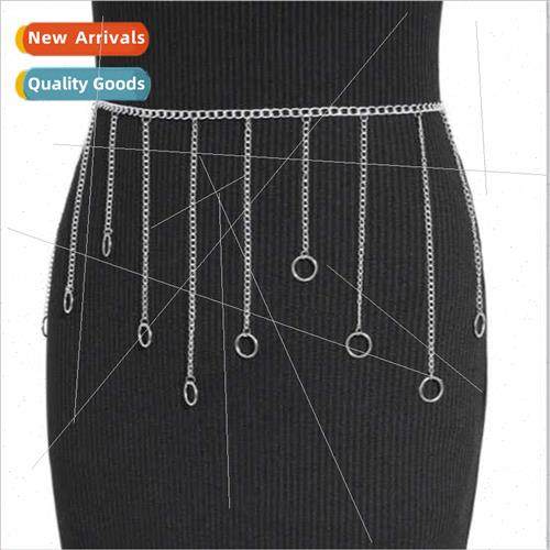 4016 waist chain metal chain circle pendant party birthday p