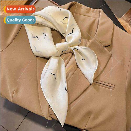 2022 new professional small square scarf women silk scarf fa