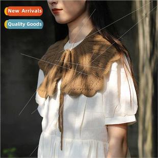 large flip female Doll flower collar hook hundre fake