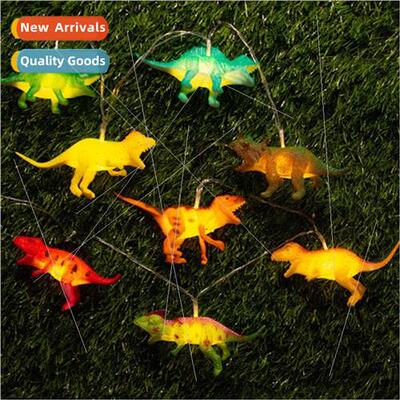 led dinosaur lights string kids room cartoon decoration chri