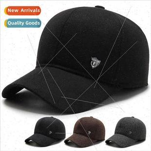 man elderly tweed winter fall old male hat aged Middle