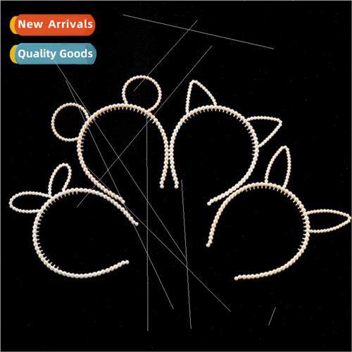 Korea ins pearl hair clips micro business sweep code ground