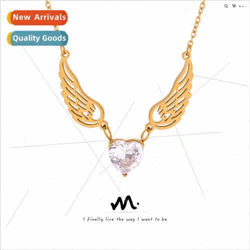 Europe new fashion simple niche hundred wh tanium steel gold