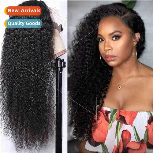 Europe Fashion Front Lace Lace Wig African Small Curly Fluff