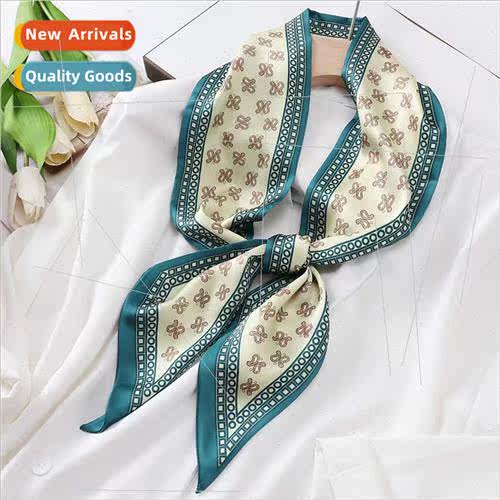 New French scarf butterfly floral pattern headbsimple hair r
