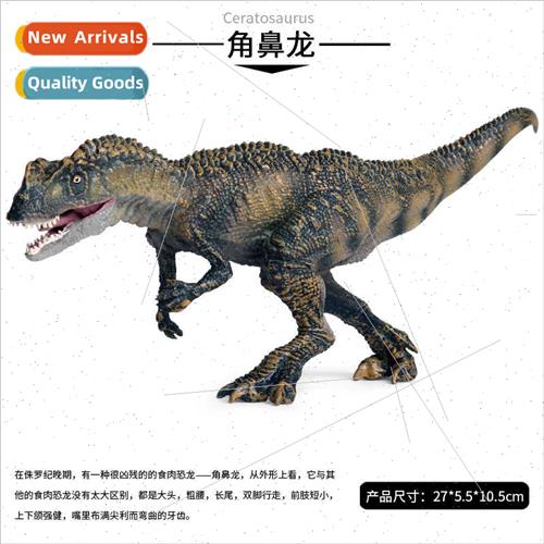 Jurassic Tyrannosaurus rex horned nose dragon children plast