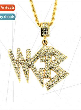 Accessories hiphop euro hip hop men monogrammed pendant neck