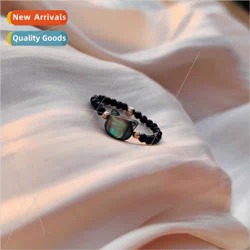 ring women index finger ring niche fashion 2023 new tide