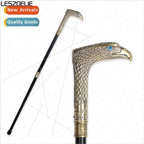 Bronze Eagle Head Walking Stick Cane Man Party Decorative W