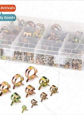 155pcs colorful zinc plated elastic hoop clamps 6-22mm set P