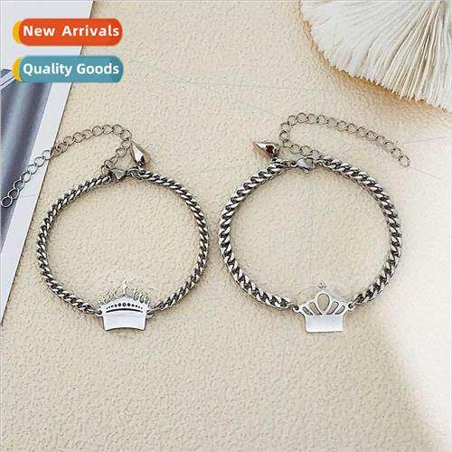 Europe new love magnet attracts stainless steel crown e life