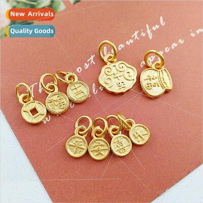 Peace joy small pendant string bracelet pendant diy ancient