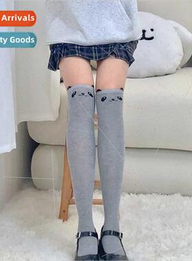 Yifan new gray stockings Japanese girls cute cartoon cat ear