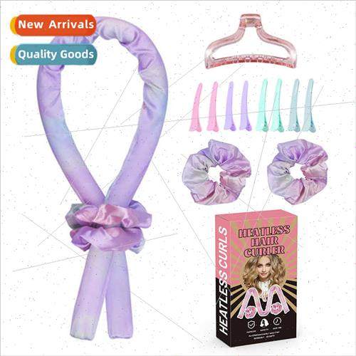 Curly Hair Big Wave Hair Circle Set Set Lazy Heatless Curlin