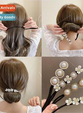 Exquise retro pill head plate hair artifact elegant fluffy b