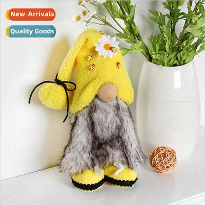 Bee Festival Faceless Doll Creative Standing Gnome Starfish