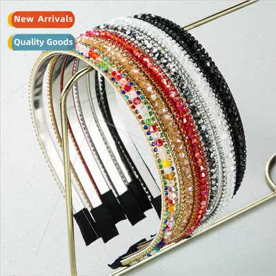 Hair bands Europe new luxury full diamonds baroque rhineston