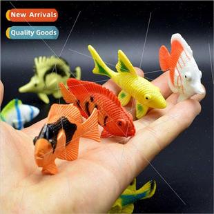 12 large colorful tropical marine fish ornamental fish model